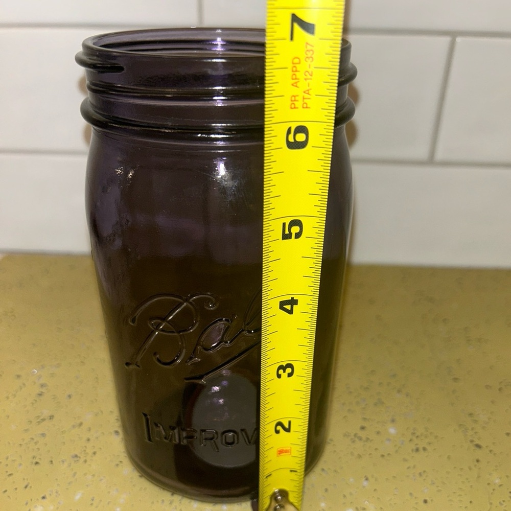 Ball Improved Purple Quart Canning Jar 1913-1915 100 Years Of American Heritage - Picture 7 of 10
